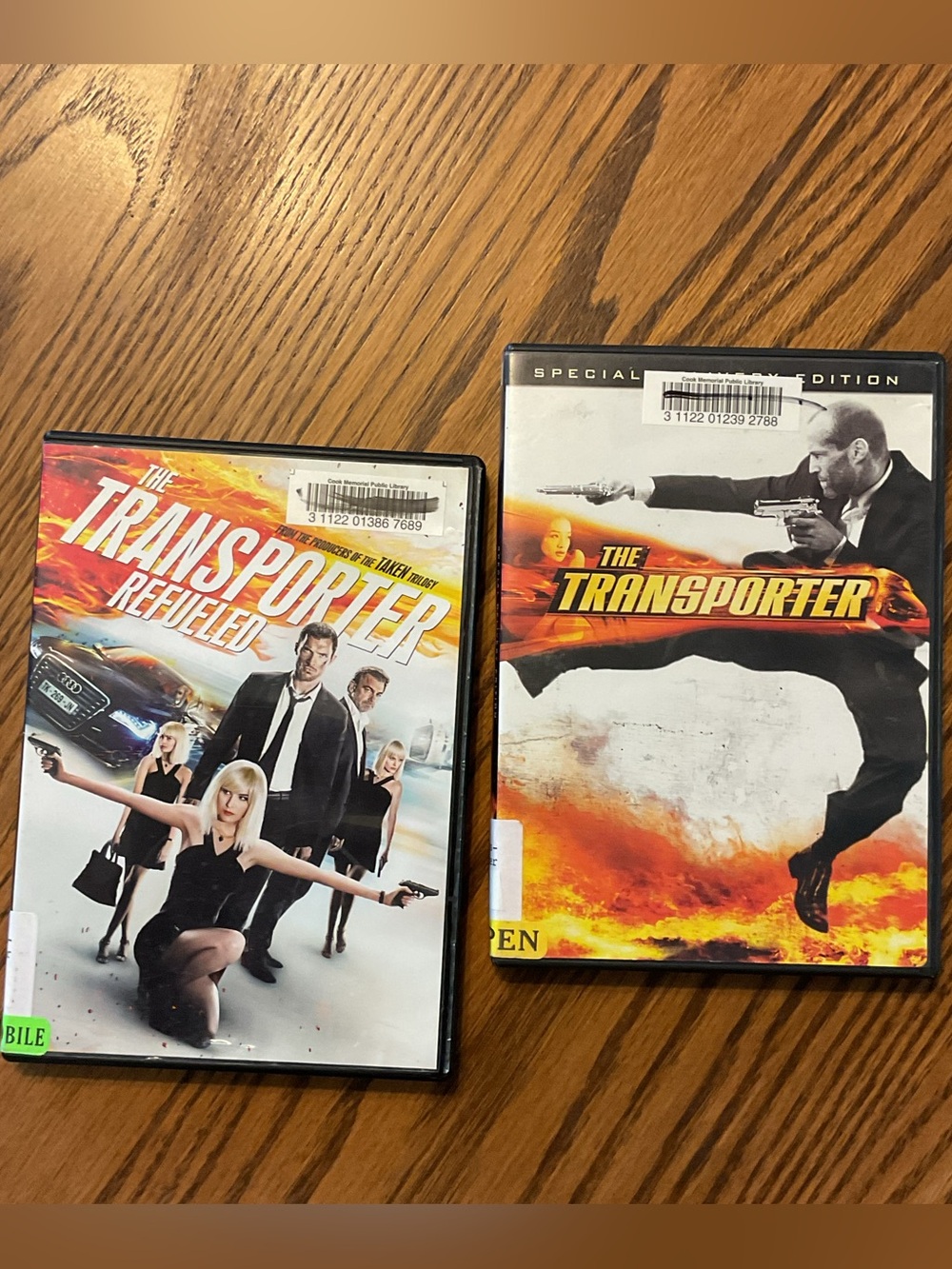 The Transporter Jason Statham & The Transporter Refueled Ed Skrein